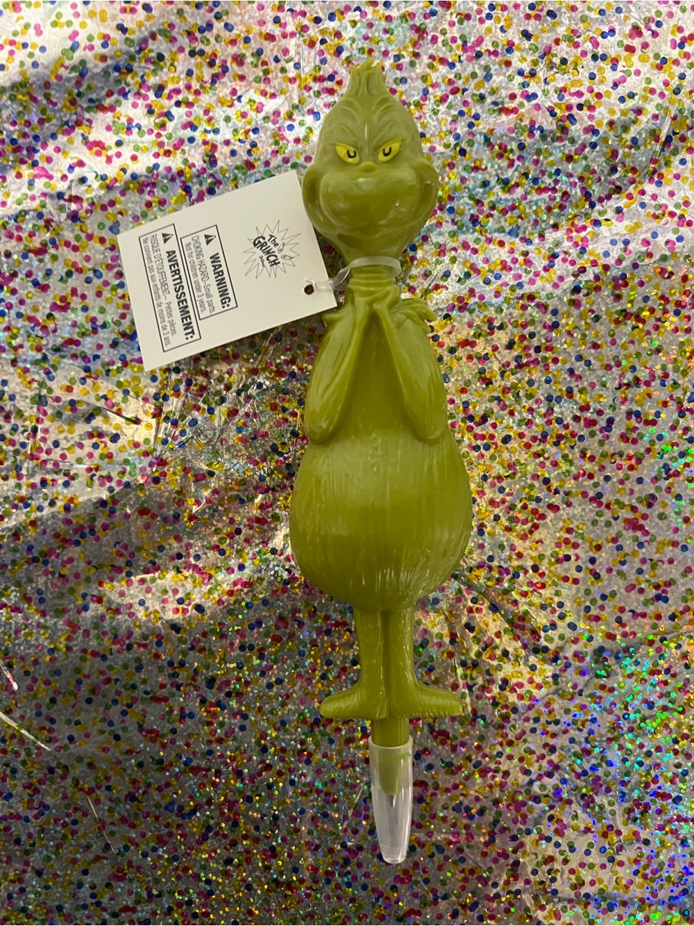 Dr. Seuss Grinch Green Holiday Ink Pen Black Ink